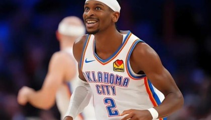 v站-0罚球+三分10中0，SGA照样统治比赛