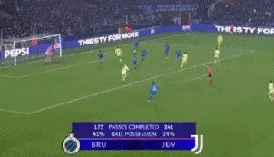 v体育-【欧冠】近13年最乏味比赛！布鲁日0比0尤文图斯